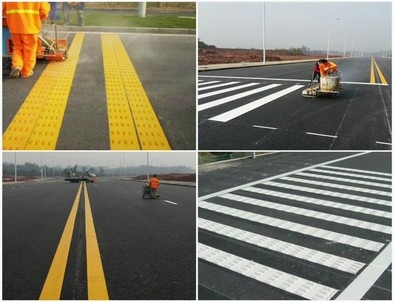 大理大理道路划线，热熔标线